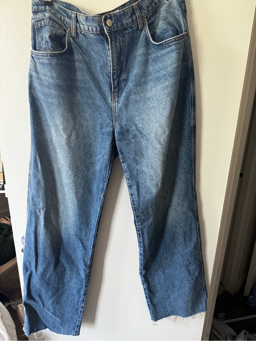 Reformation Val 90s Mid rise straight Jeans